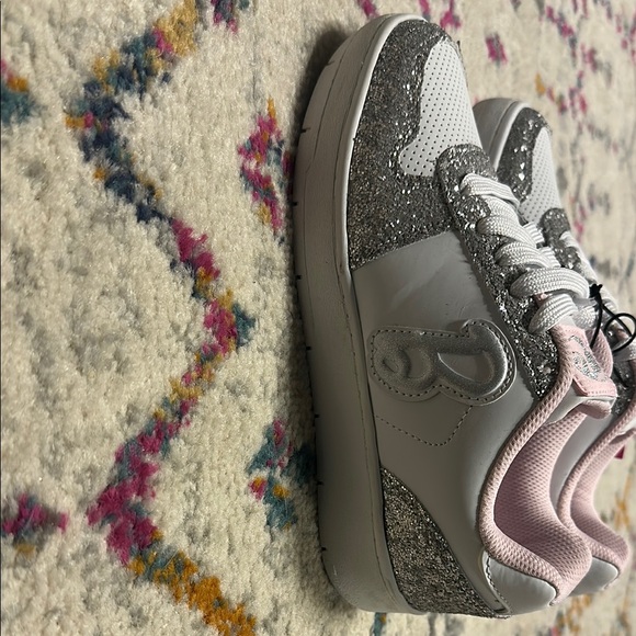 Barbie Glitter Sneakers with Pink Accents - Picture 3 of 5